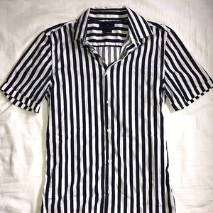 Zara Striped Button Down